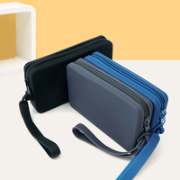 Travel Cable Accessories Pouch Portable Waterproof Storage Bag Electronic Organizer Case for Cable Power Bank,Cord Charger