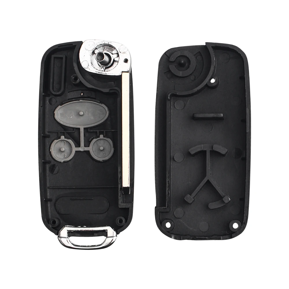 KEYYOU 2/3 pulsanti modificato auto pieghevole a distanza Filp Key Shell Fob Case per Honda Accord Civic HRV CRV S2000 Jazz