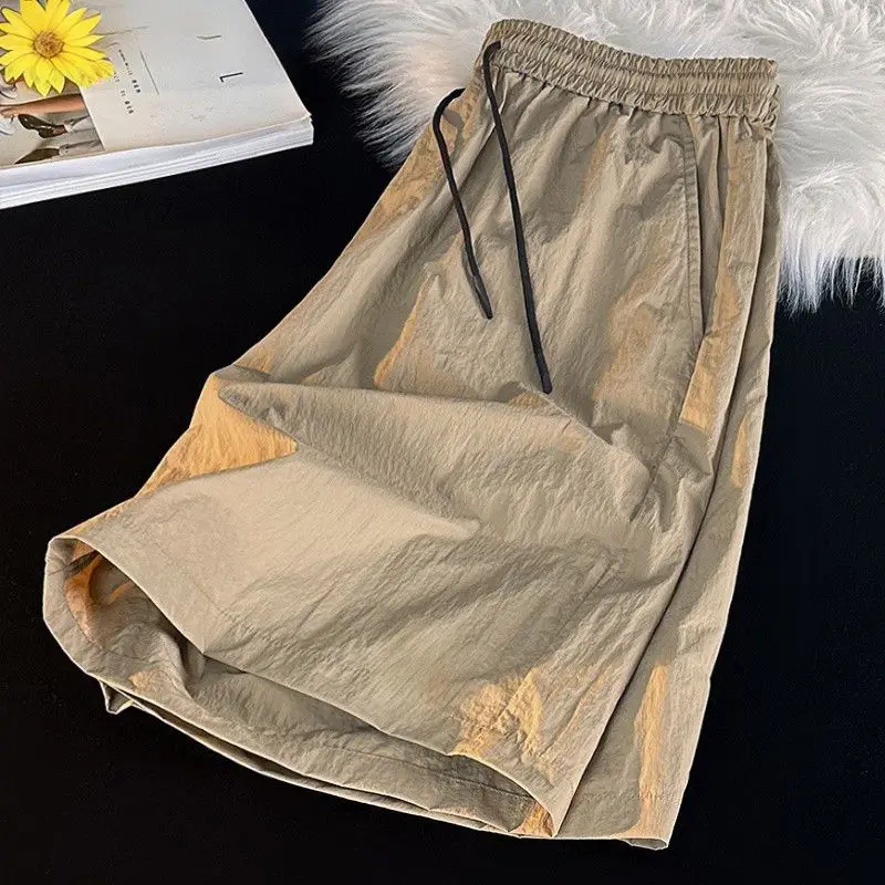 

Summer Thin American Casual Outdoor Paratrooper Quick Drying Sport Beach Breathable Loose Shorts for Men