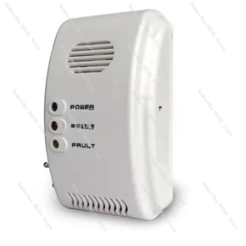 220V Wall-Mounted Gas Detectors Alarm Butane LPG Sensor Sound Light Warn Propane for Bedroom Protection Alarm system