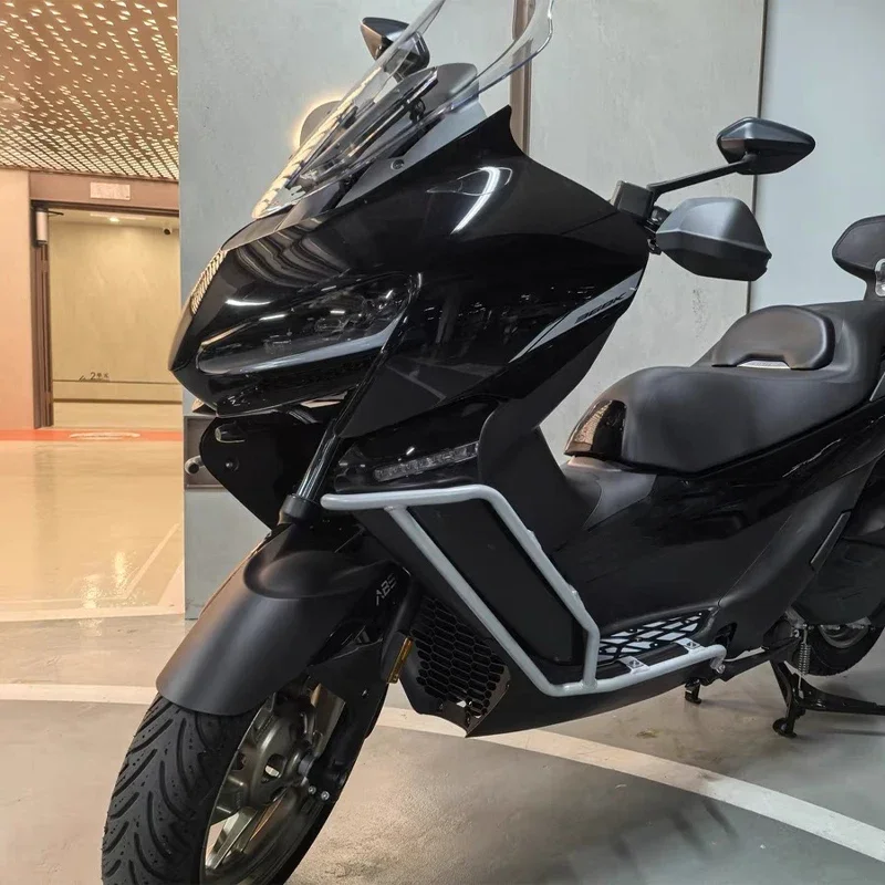 For Zontes 368K 368 K Motorcycle Accessories Highway Engine Guard Crash Bar Frame Protection Bumper Stunt Cage Falling Protector