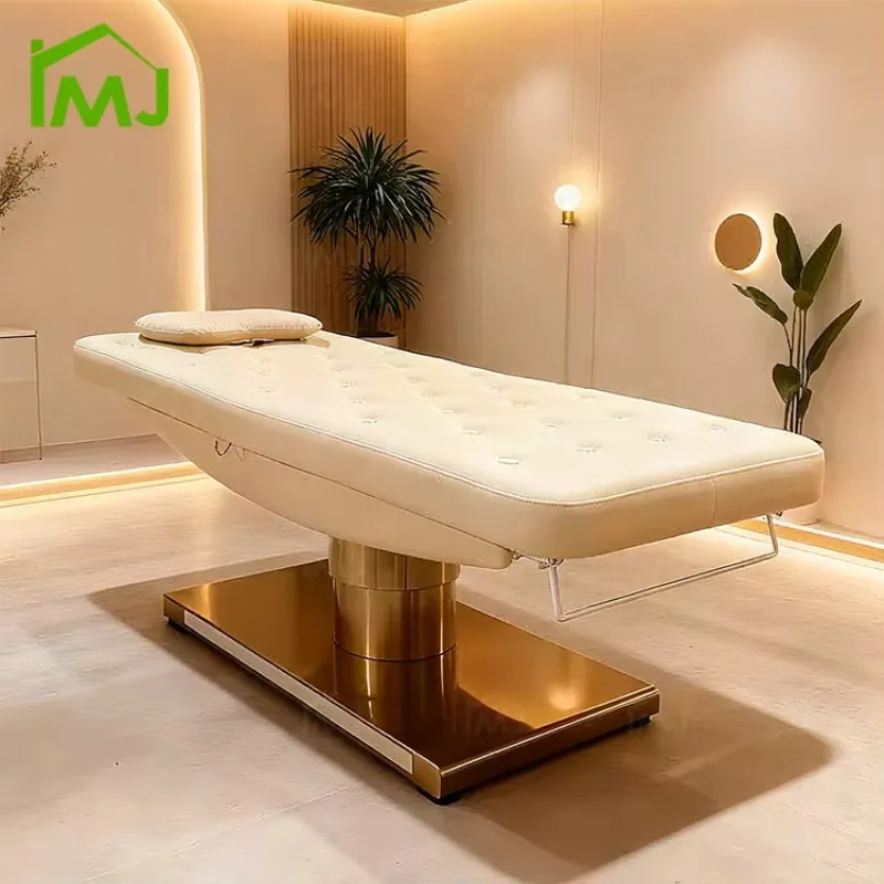 

Modern Massage Facial Treatment Table Cosmetic Salon Electric Beauty Lash Bed