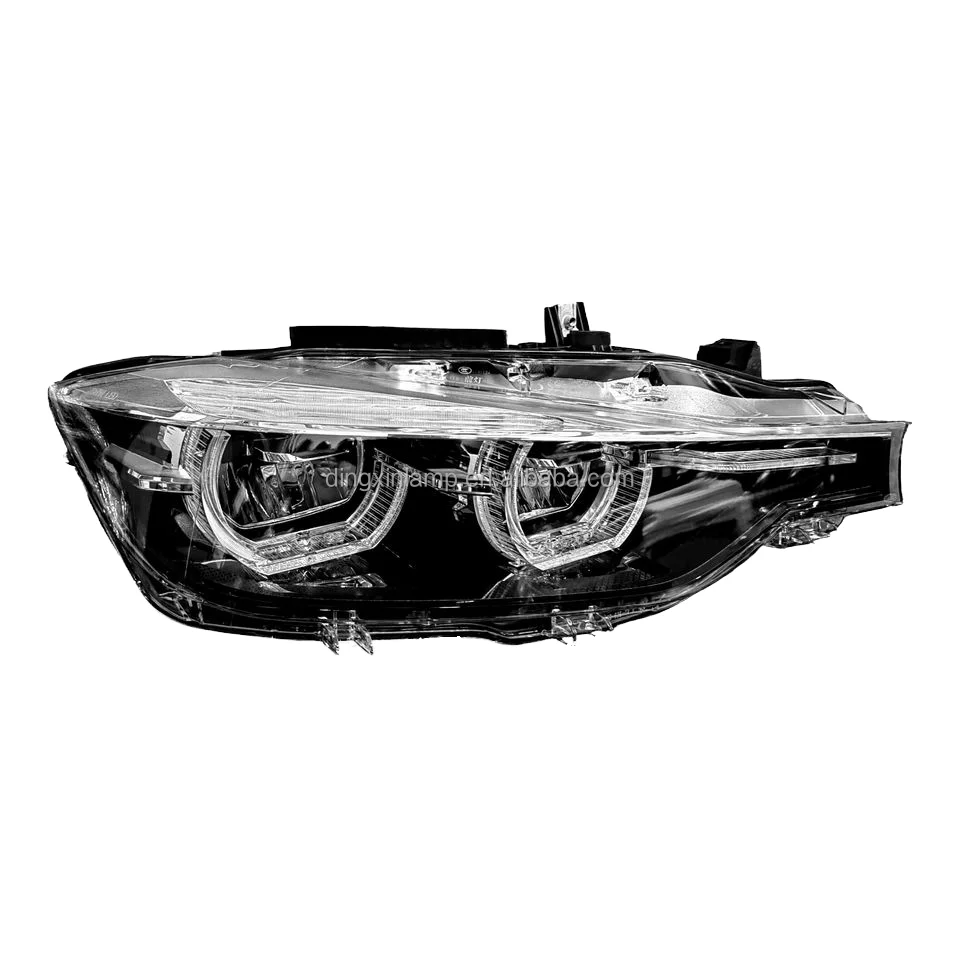 

Auto Lighting System for Bmw F30 Headlights F35 Lci 3 Series 2018 Led Headlight Oem Black Head Lamp