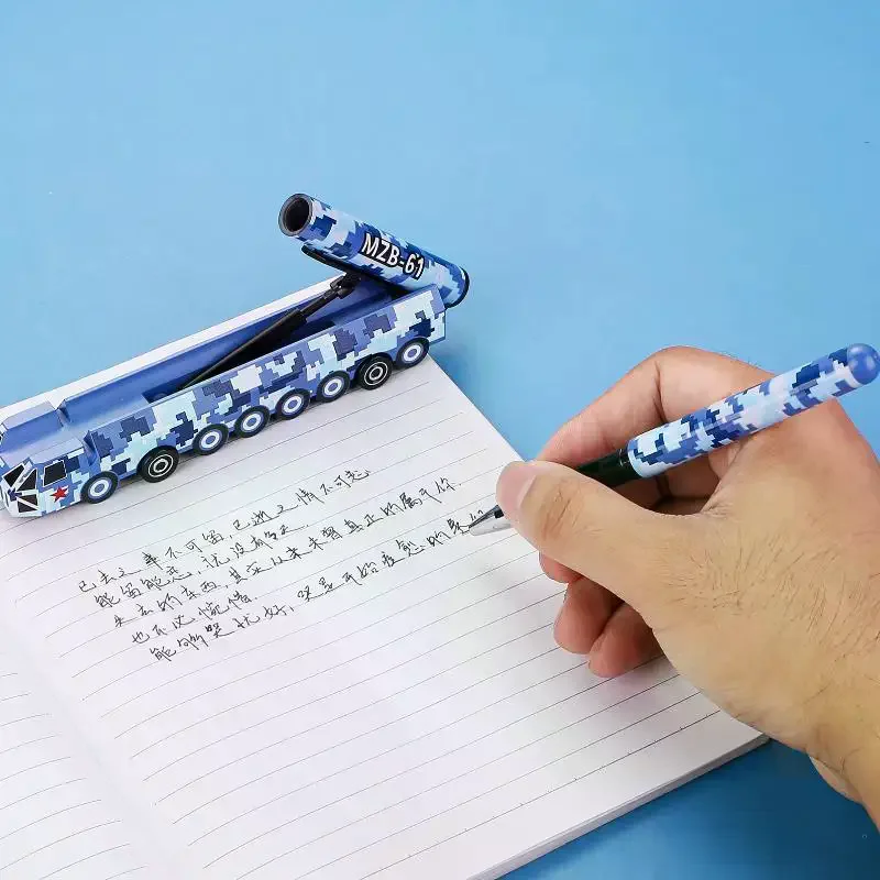 1/3Pcs Creative Design Neutral Pen Cute Toy Gel Pen Simulation Model Stand Signature Pen