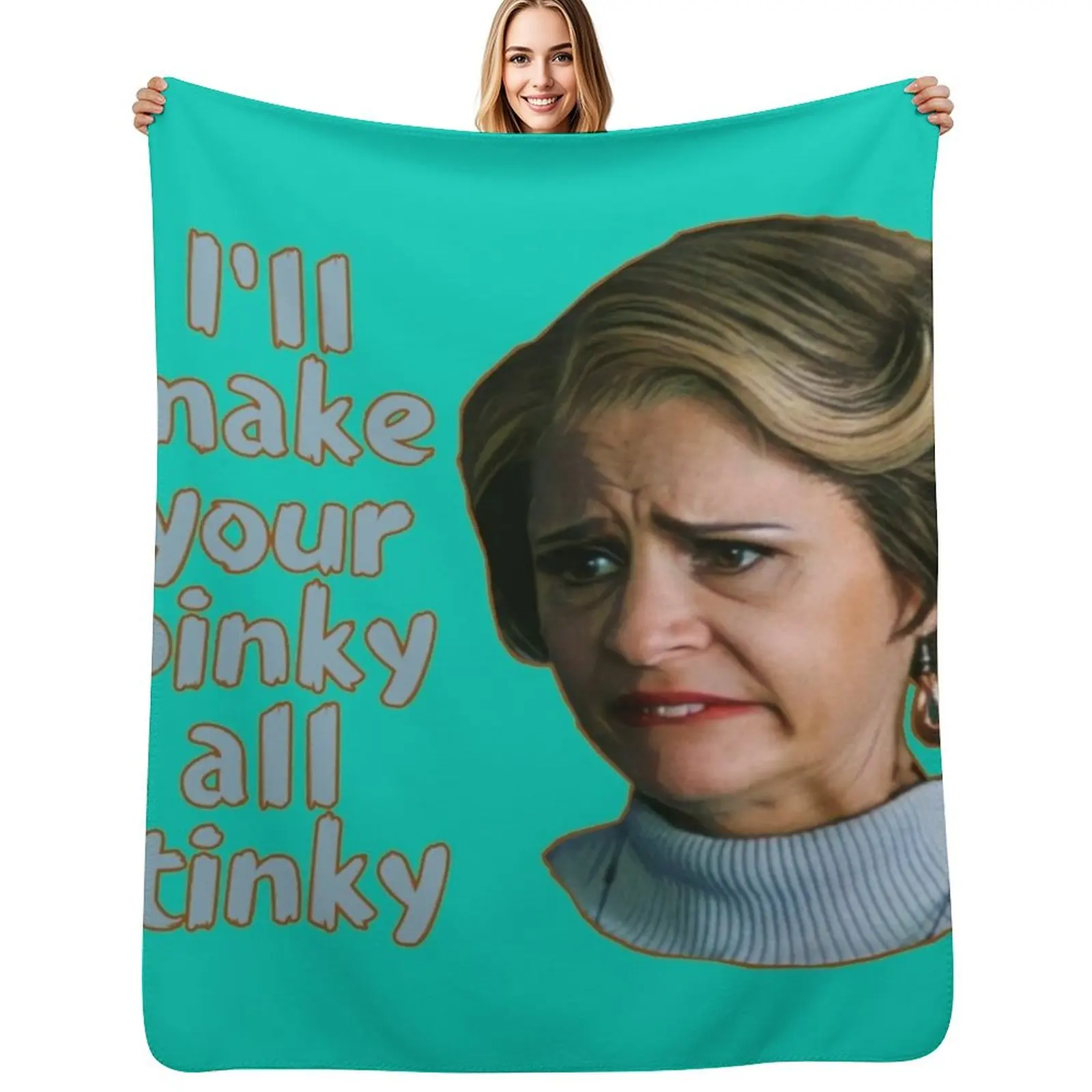 

Strangers With Candy Throw Blanket Flannels Flannel Fabric Beautifuls Blanket