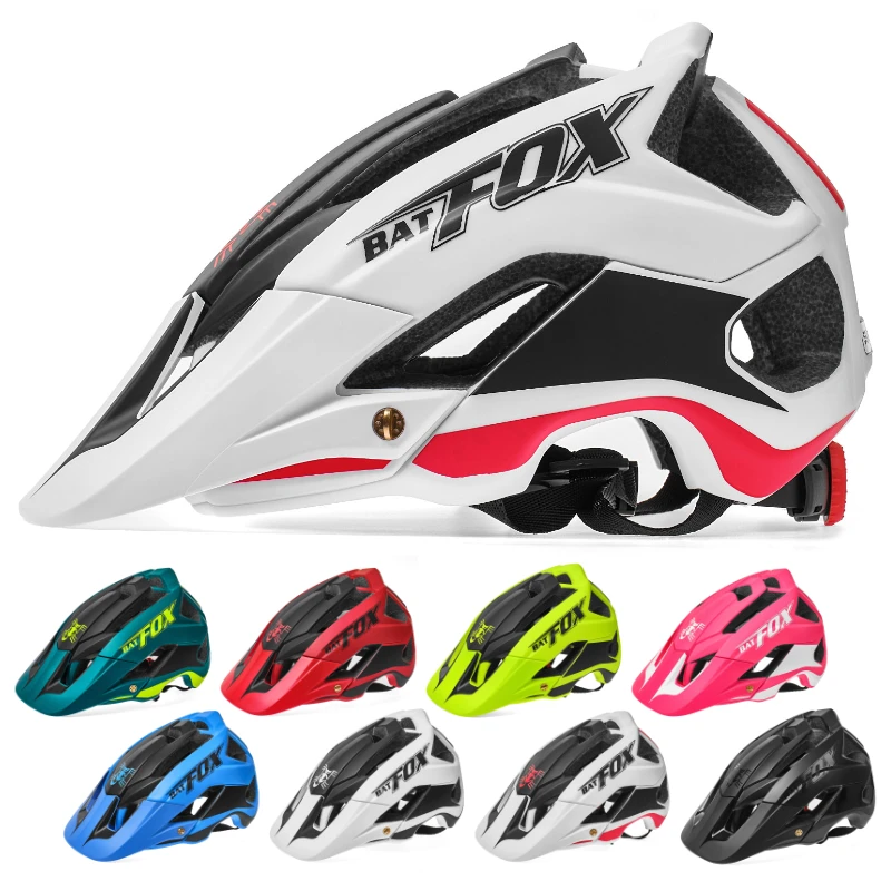 Batfox Bike Helmet Men Women Skateboard Scooter Skating Child Safety Cap Kids Outdoor Sports Adult Cycling MTB Bicycle Helmets