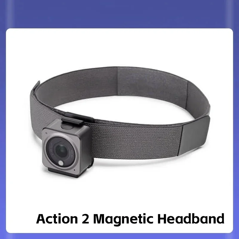 Action 2 Magnetic Headband by attaching Action 2 to the Magnetic Headband It allows you to keep your hands free in Stock