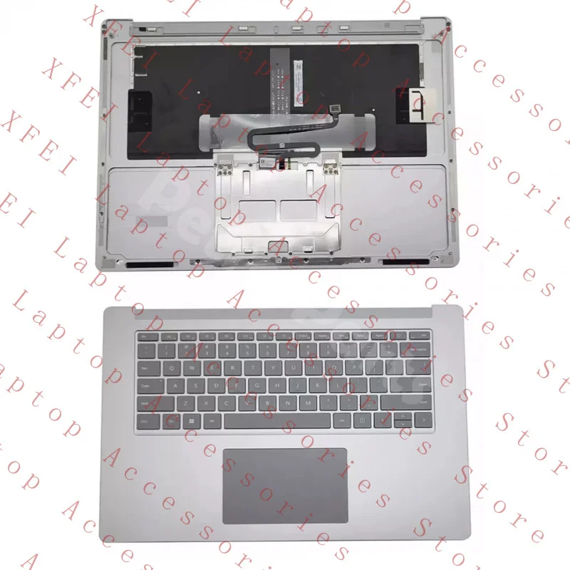 

C 13.5" 1951 Touchpad Palmrest US Keyboard For Microsoft Surface Laptop 4 Top Case