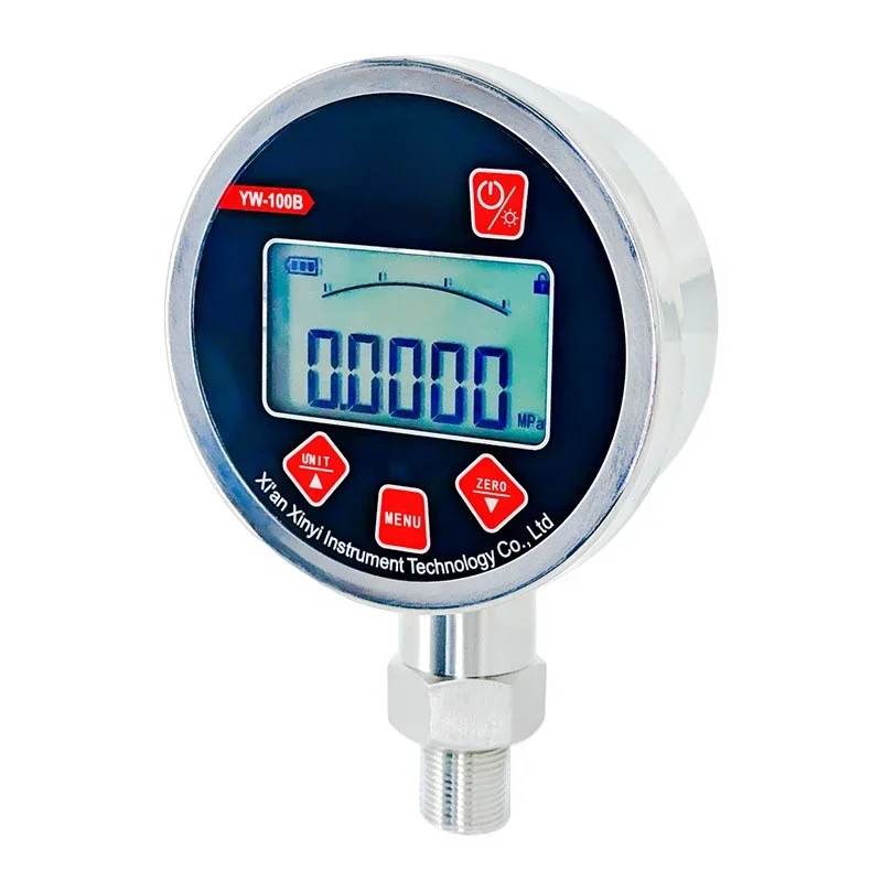 5 Digits LCD Pressure Gauge Pressure Manometer Accuracy 0.02% Digital Pressure Gauge