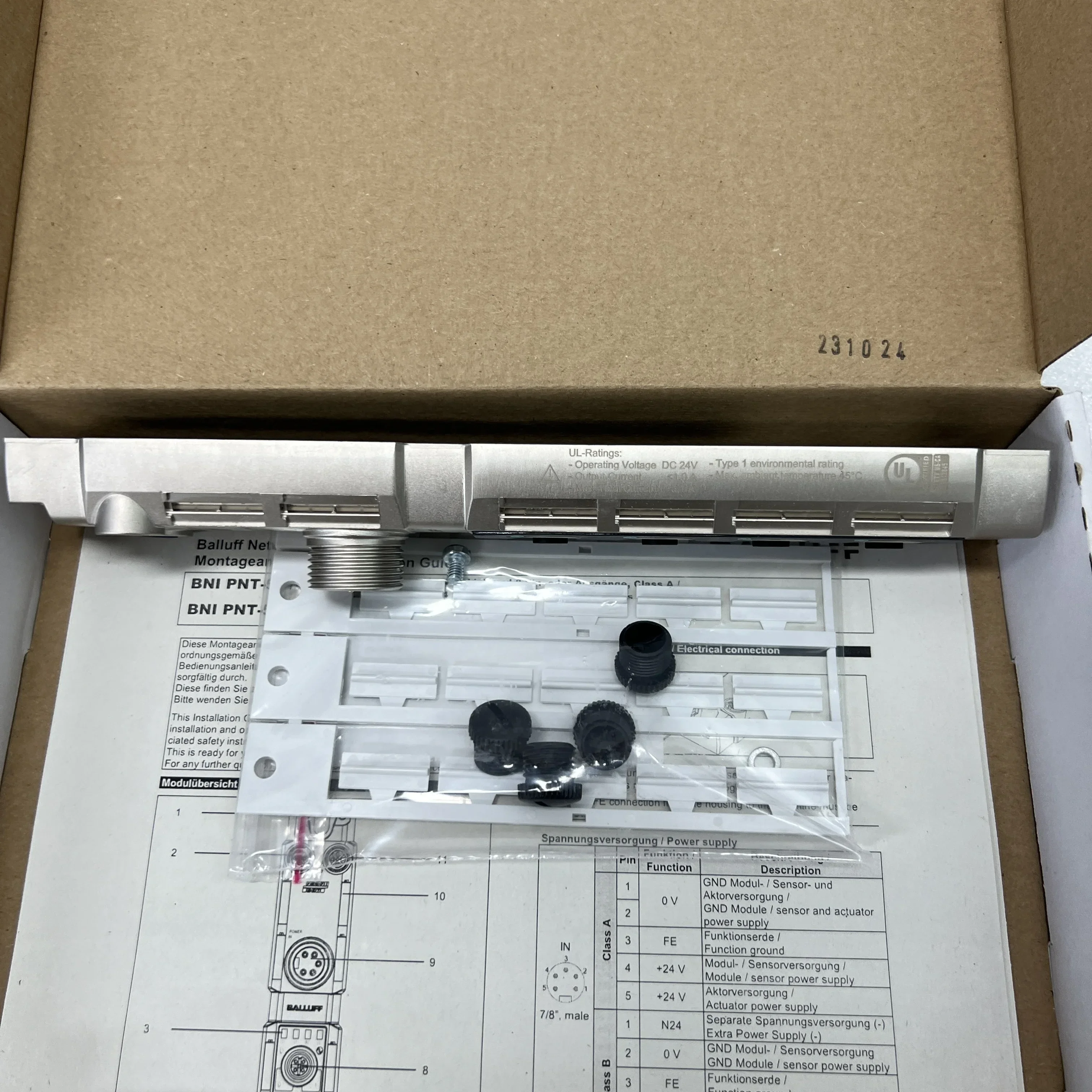 BNI0092 BNI PNT-507-005-Z015 Profibus Module