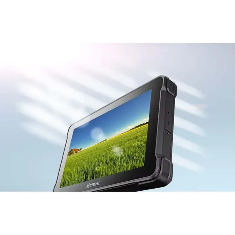 Rugged Industrial 10 Inch Linux Tablet Quad Core Vehicle-Mounted Navigator Featuring 4G High Precision GNSS for