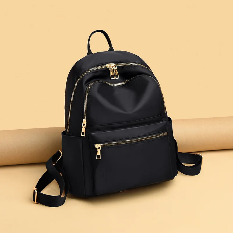 

Oxford Cloth Waterproof Backpack for Women's Cross-border Fashion Versatile Travel Mommy Bag Backpack