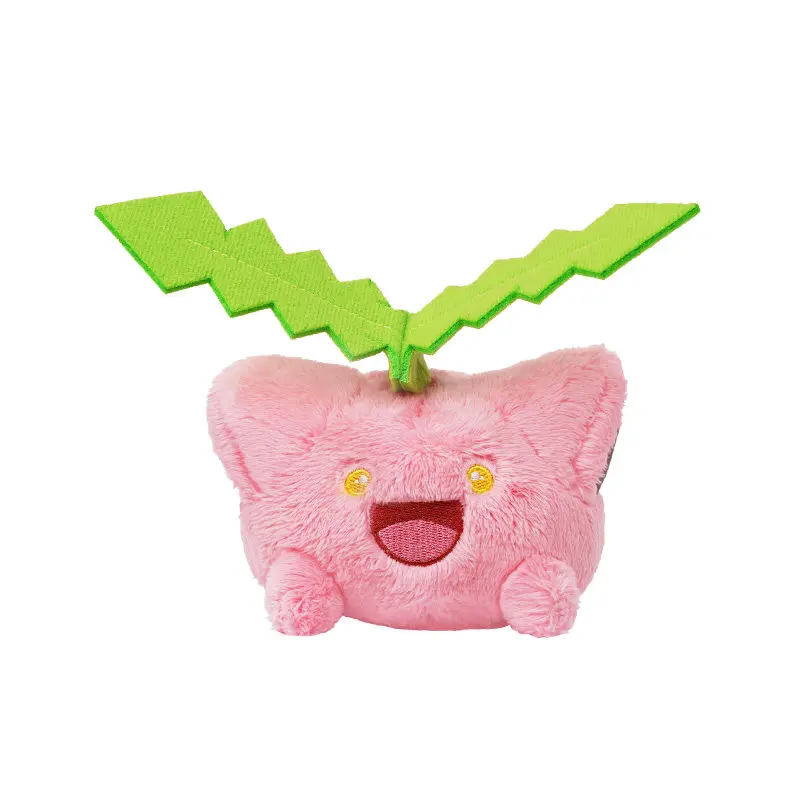 

Плюшевые игрушки Pokémon из серии PokéDoll – подвижные плюшевые куклы Чикорита, Хоппип и Буизель – подарок и сувенир для детей