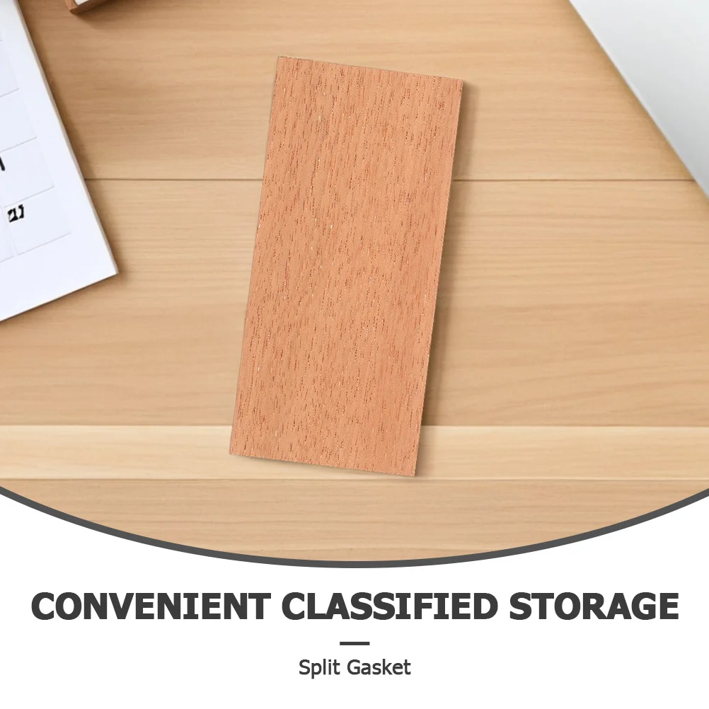 2pcs Spanish Cedar Sheets For Humidor Veneer Lumber Strip Chip Divider Storage Accessory Moisture Control For Cigar