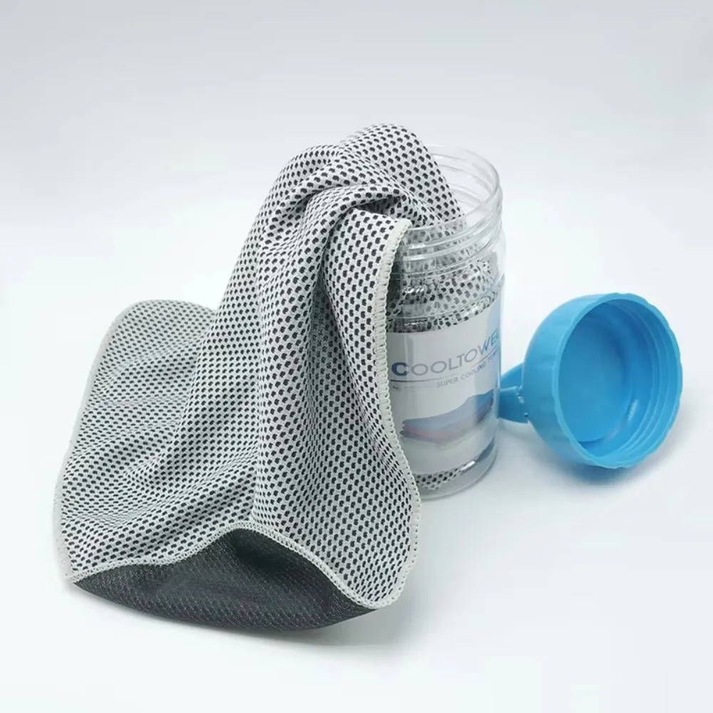 Breathable Cooling Towel Quick Drying Ultra Soft Microfiber Towels Sunstroke Prevention Lightweight Yoga Swimming Gym Towel