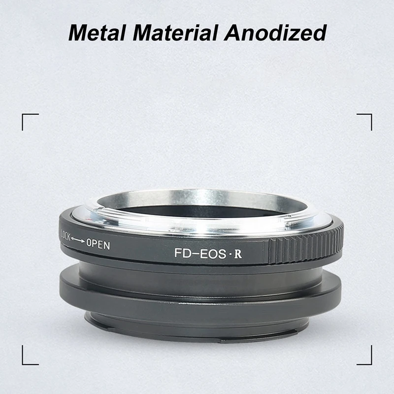 FD-EOSR Lens Adapter Ring For Canon FD Lens To Canon EOSR RF