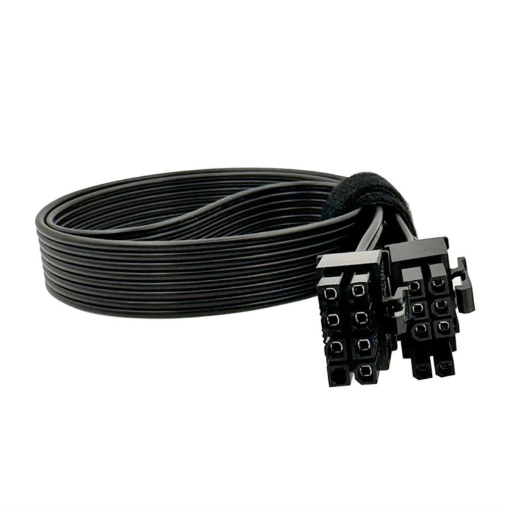 

PCIe 8Pin 6+2Pin GPU Power Cable for Corsair RM1000, RM850, RM750, RM650, RM550, RM450 RM Type 3 Modular Powers, 18AWG 60CM Flat