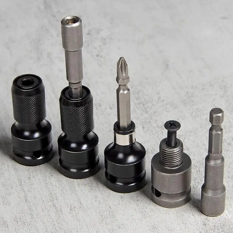 97QD Juego adaptador universal para bit hexagonal construido a partir acero vanadiums adecuado para diversas