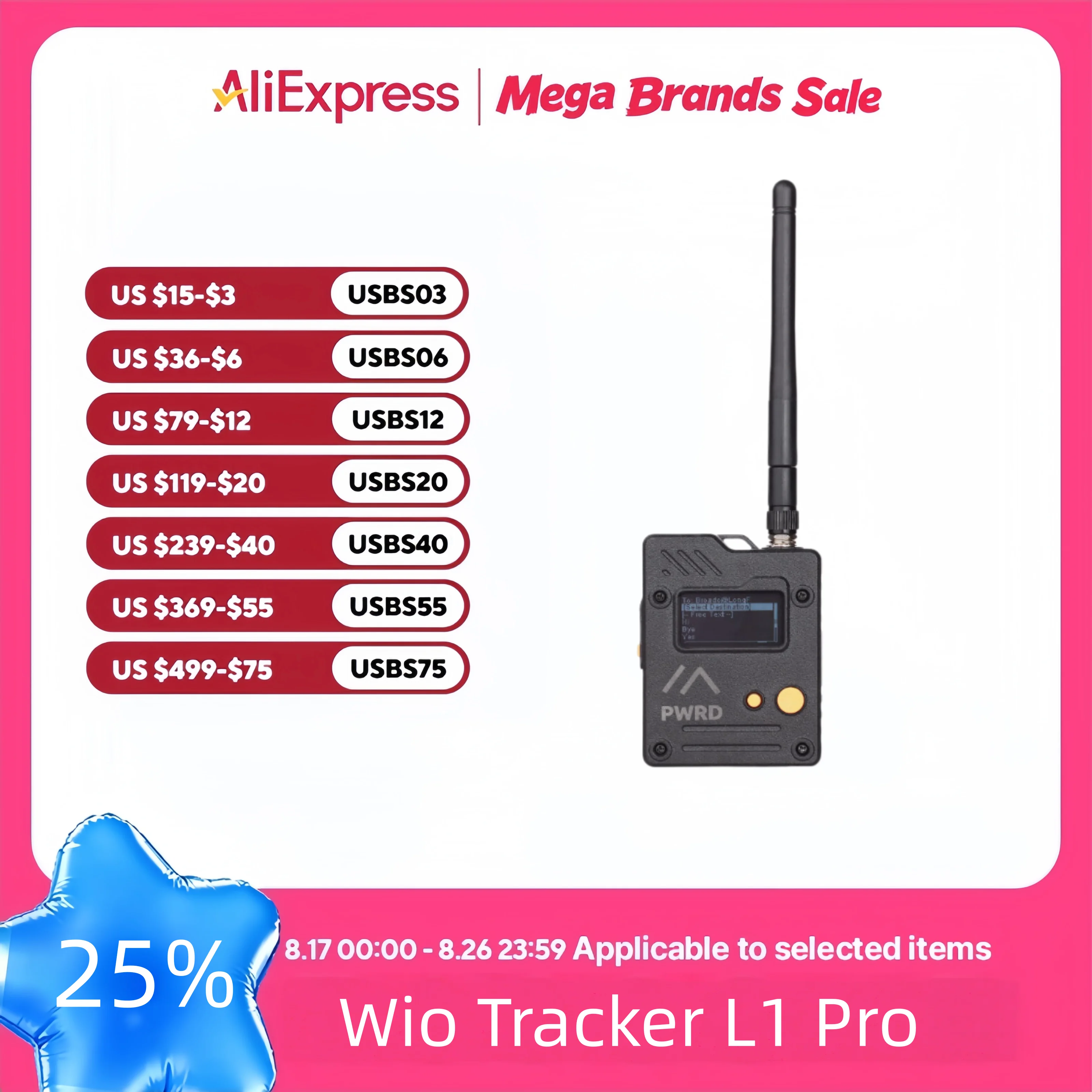 Wio Tracker L1 Pro Meshtastic Node MeshCore LoRa Mesh Communication 868MHz 915MHz 1.3inch OLED Display Battery NRF52840 L76K GPS