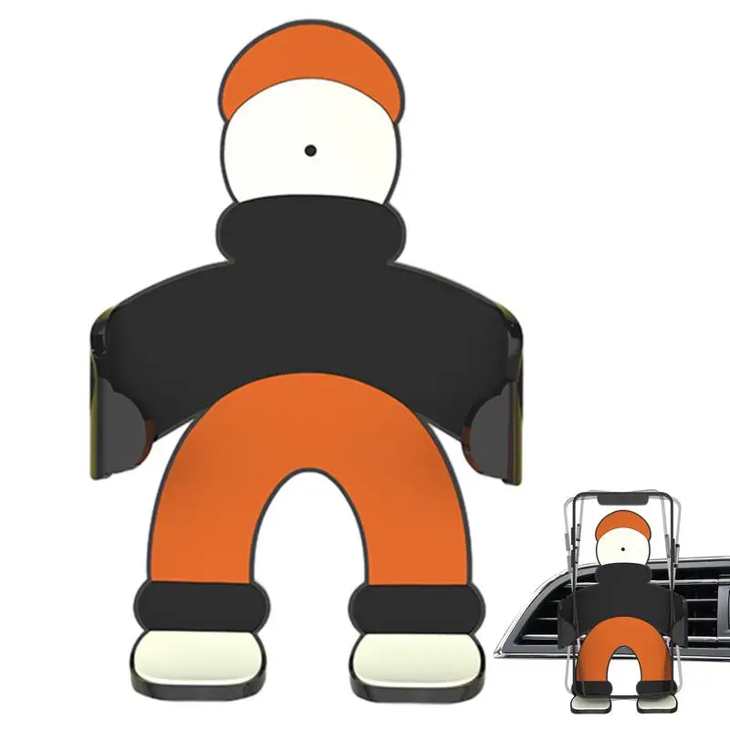 

Держатель для мобильного телефона с вентиляционным отверстием для автомобиля, милый мультяшный держатель для телефона, зажим для мобильного телефона, устойчивый автомобильный держатель для мобильного телефона, прочный для грузовиков