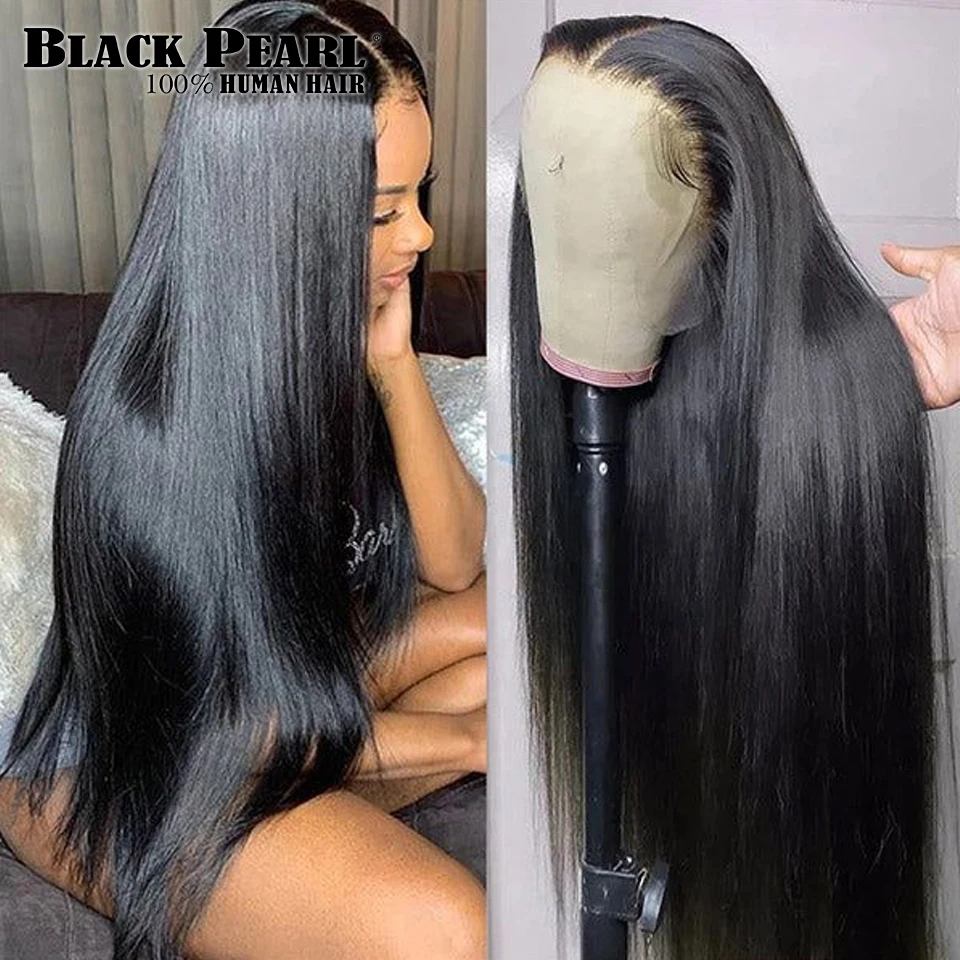 200Desnity HD Lace Front Wigs Straight Human Hair 13x4 Lace Frontal Wigs 30 Inch Wigs Gluelesss Wigs Human Hair Lace Frontal Wig