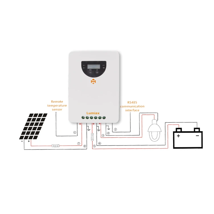 Lumiax 60A 12V 24V lithium battery off grid solar power system solar charge controller mppt