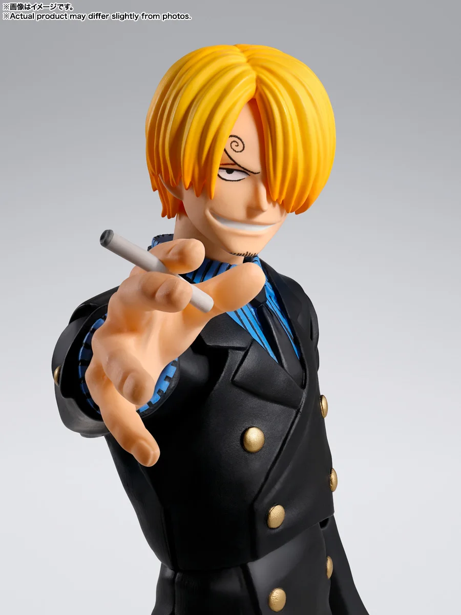 

Оригинальный BANDAI S.H.Figuarts SANJI ONE PIECE ROMANCE DAWN, экшн-фигурки, игрушки, коллекция моделей из ПВХ, аниме, подвижная шарнирная кукла, подарок