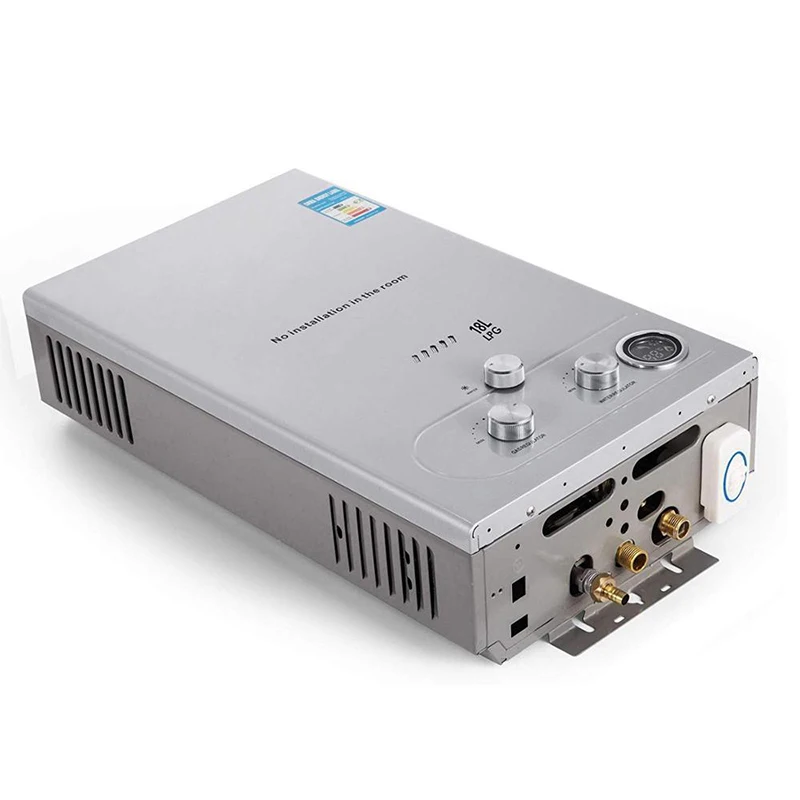 Chauffe-eau vertical mural au gaz, 16L, équipement de machine de bain, usage domestique