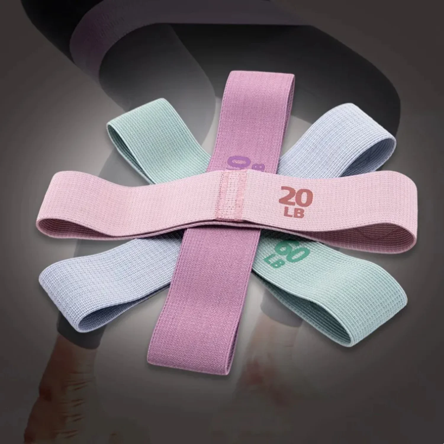 

Resistance Band Buttocks Expansion Booty Bands Glute Thigh Fitness Cloth Rubber Band Elastic Loops Yoga Gym Equipment