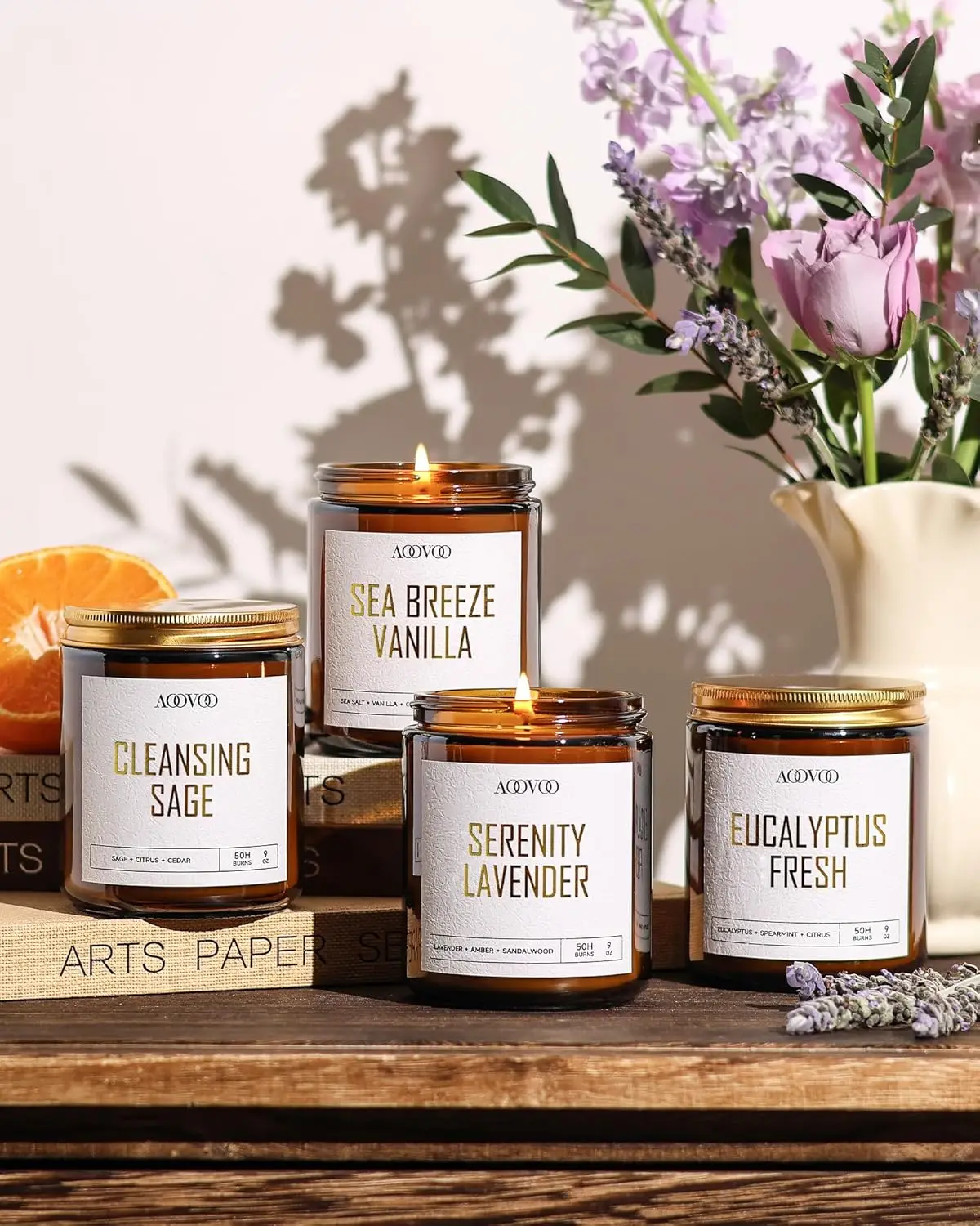 4-Piece Aromatherapy Candle Set 2