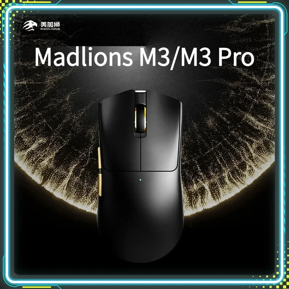 

FGG Madlions M3/M3 Pro Gaming Mouse Long Battery Life Lightweight Wireless Custom Tri-Mode Mice PC E-Sports Accessories Gifts