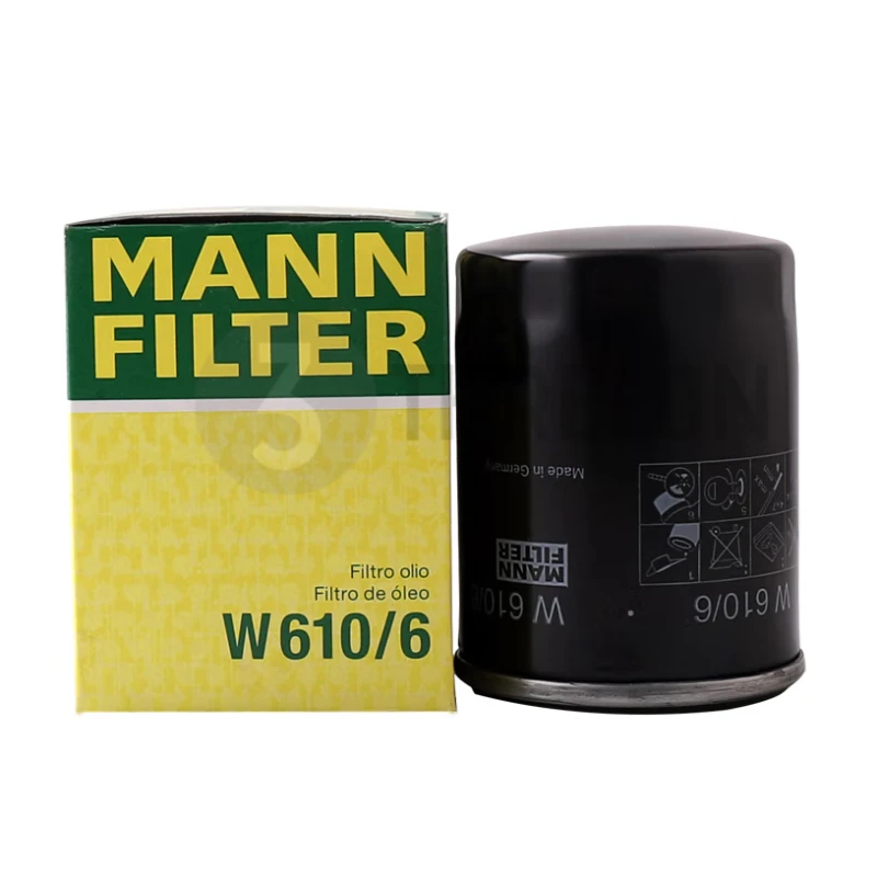 MANN FILTER W610/6 Oil Filter For HONDA CR-Z Civic X Odyssey City Crosstour ACCORD Fit, ACURA MDX 15400RTA004 1992239