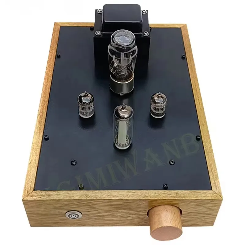 AIYIMA SMSL 6N3 6H3N 5670 SRPP Tabung Vakum Preamp 5Z4P Penyearah Tabung 6E2 Indikasi Mata Kucing Preamplifier Amplifier Audio