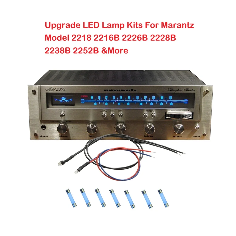 

AC8V LED Accessory Lamp Kits Warm White Color For Marantz 2216B 2218 2226B 2228B 2238B 2252B And More