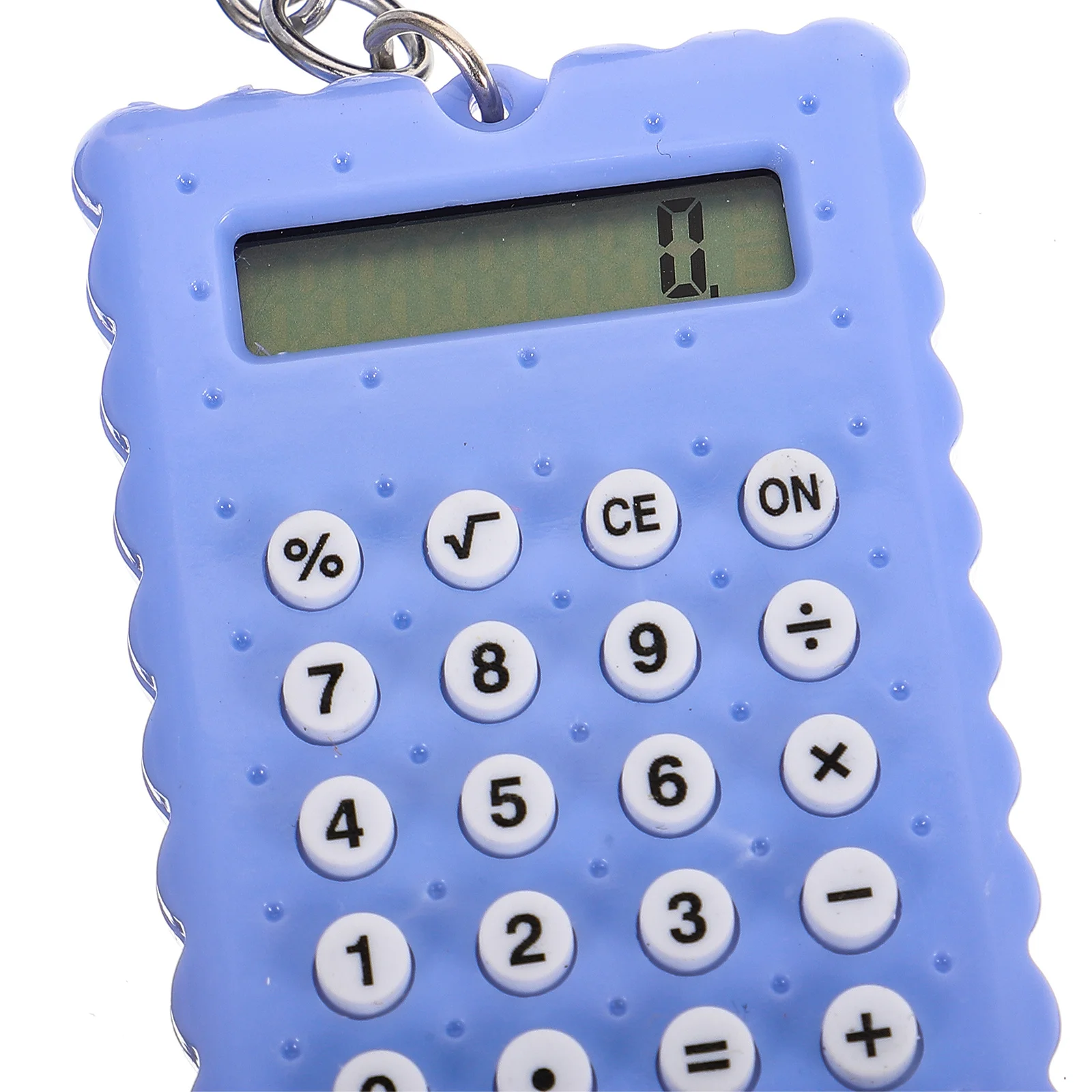 

4Pcs Mini Calculators Plastic Compact Portable Pocket Calculator Keychain Small Calculator for Students Daily Use