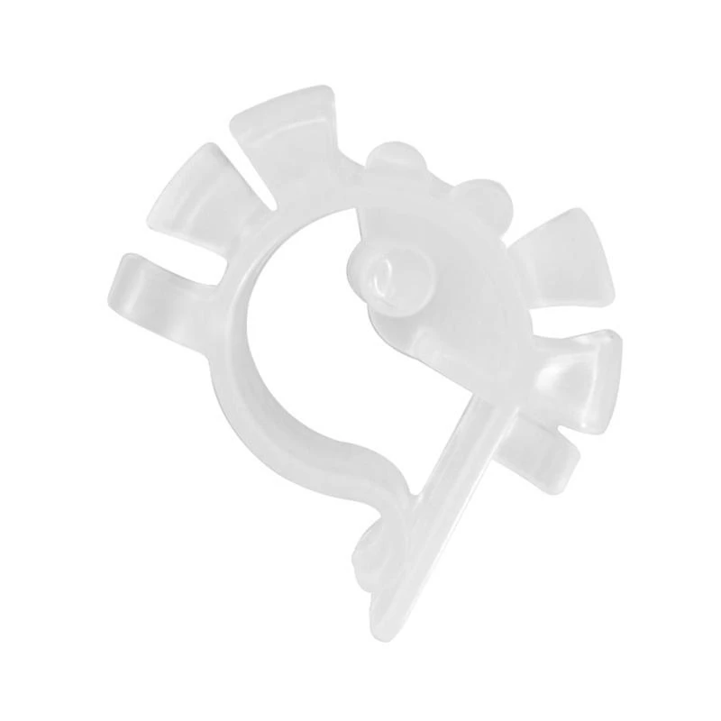 R1WA Fish for Tank Mounting Clip Water Pipe Clamp Clips Plastic Hose Holder with Suction Cup for Maximum 0.24 Inches Air Hose