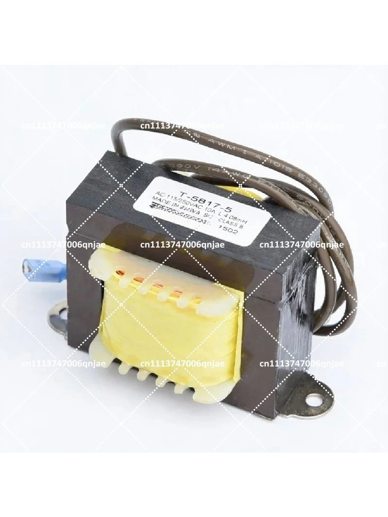 10A 4.08mH T-5817-5 115V 250V Single-Phase Anti-Interference Reactor for Treadmill