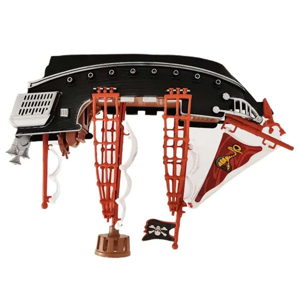 

Kids Pirate Ship Model Toy Durable Safety Home Decoration Ornaments Play Educational Toy for Children