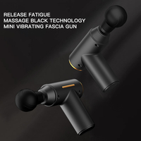 Mini Portable Muscle Massager Carry Electric Vibrating Fascial Gun Soothing Deep Muscle Relaxation Massager Tool