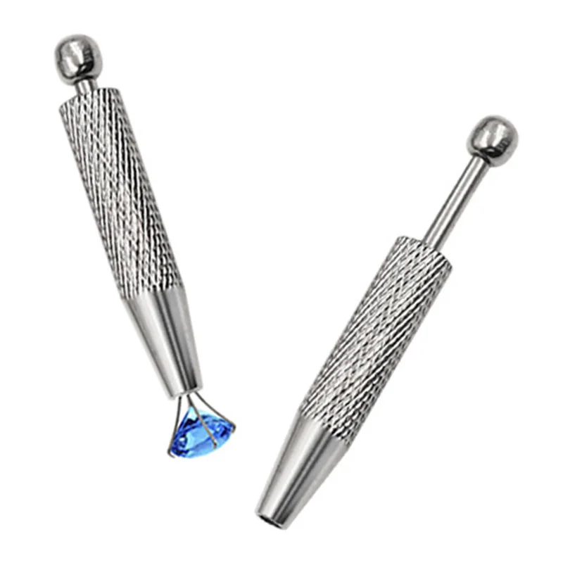 1 PC 3/4 Claws Jewelry Gem Beads Holder Pick-up Tool  Diamond Gemstones Stone Prong Holder Tweezers Catcher Grabbers