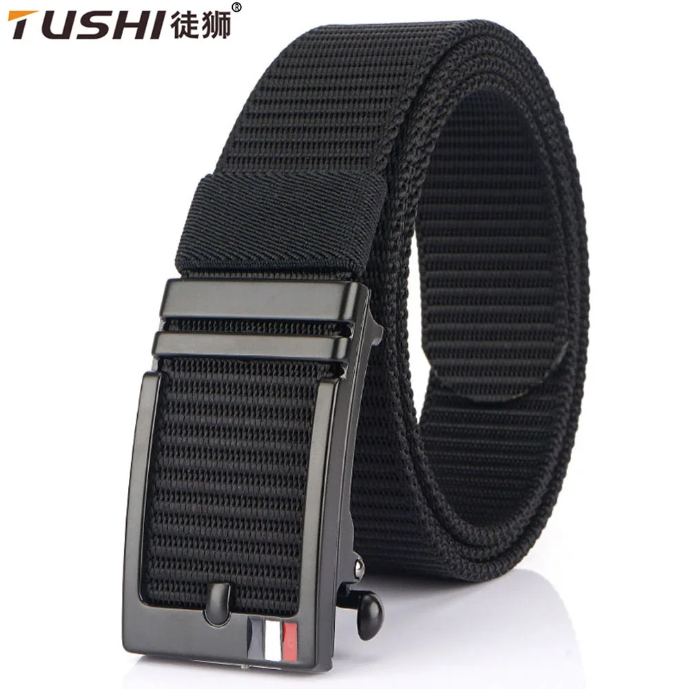 

TUSHI Men's Tactical Belt Army Outdoor Hunting Tactical Military Multi Function Combat Survival High Quality Marine Corps Nylon