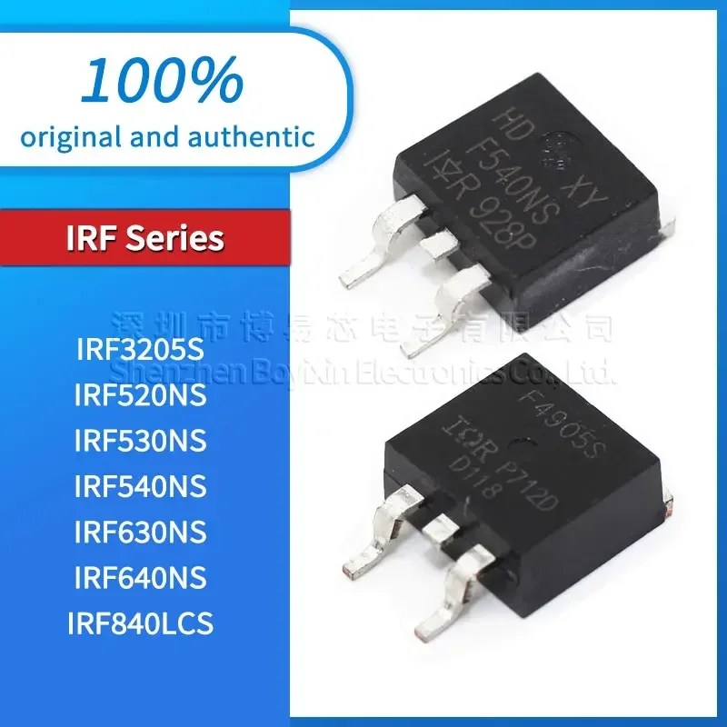 

Оригинальный оригинальный IRF3205S IRF840LCS IRF640NS IRF630NS IRF540NS IRF530NS IRF520NS