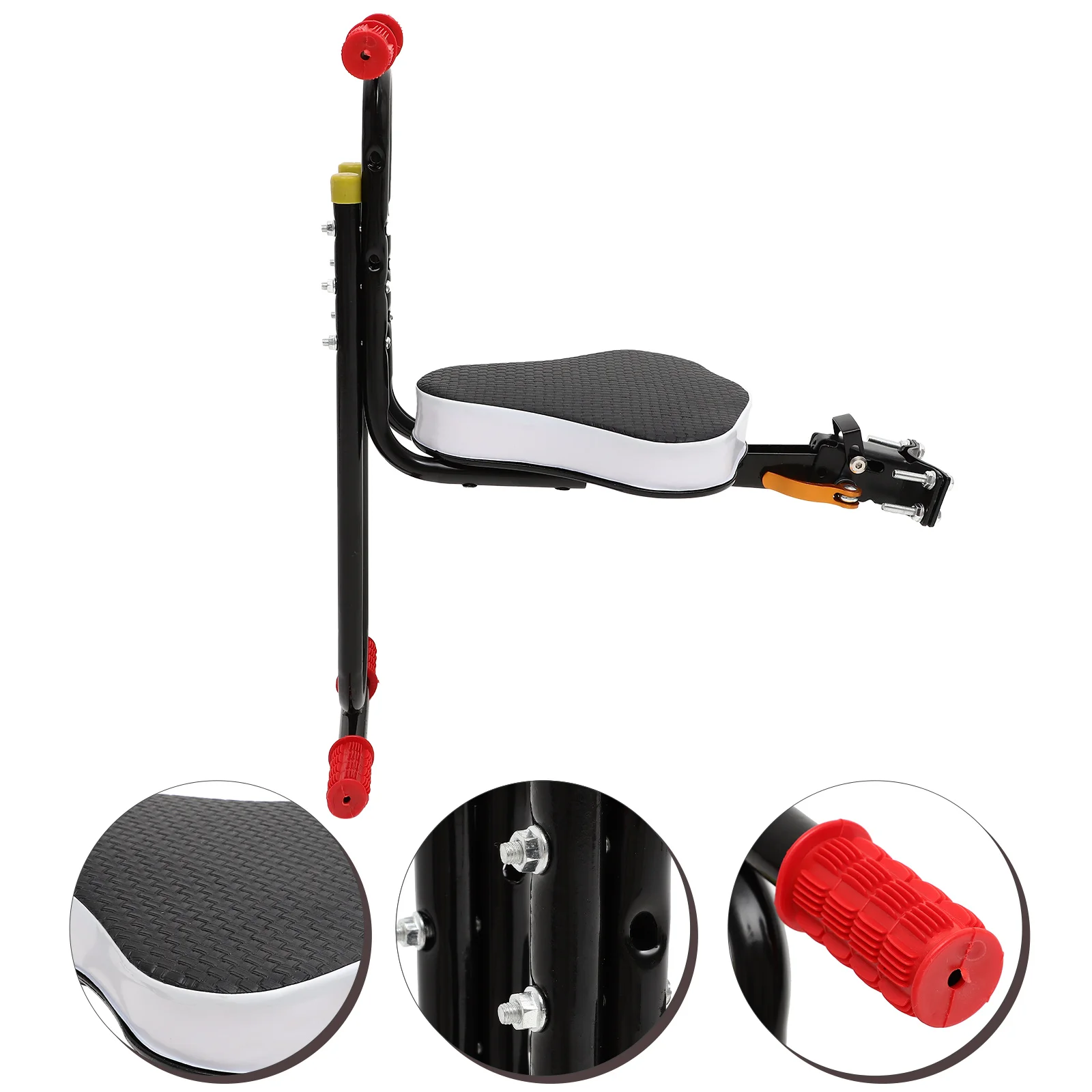 Kids Electric Bike Saddle Seat Durable Carbon Steel Affordable Easy Install Safety Seat for Kids Bicycles - Image 3
