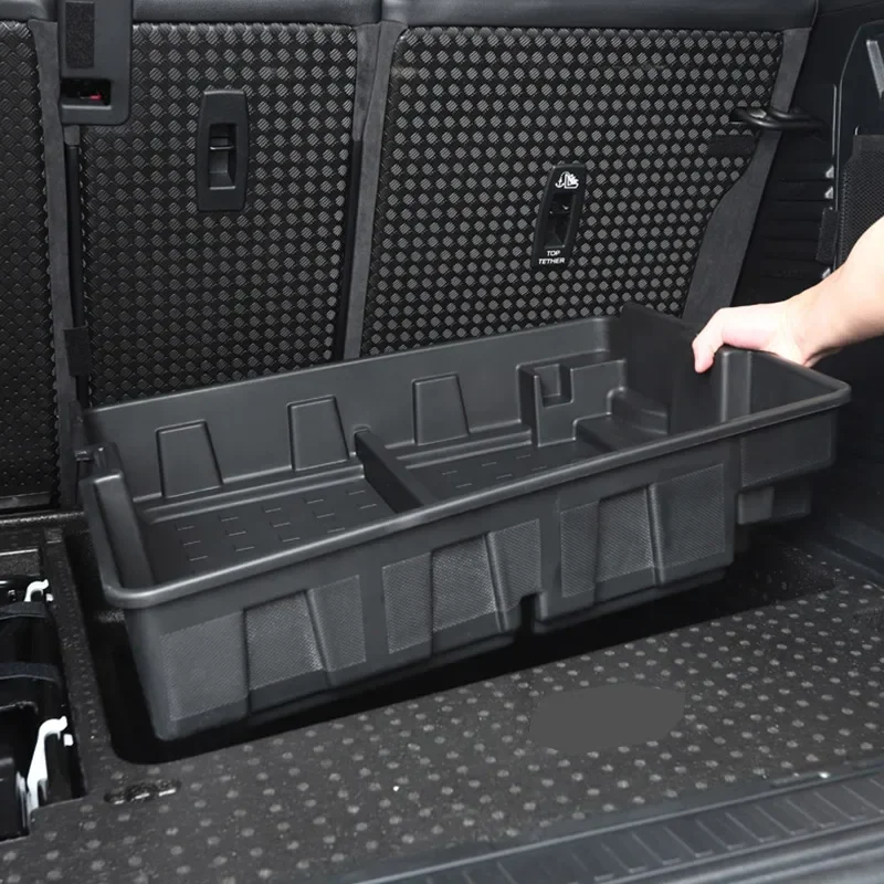

Suetlcoity For Land Rover Defender 110 2020-2024 Car Trunk Storage Box Classification Box Trim High Quality Car Accessories