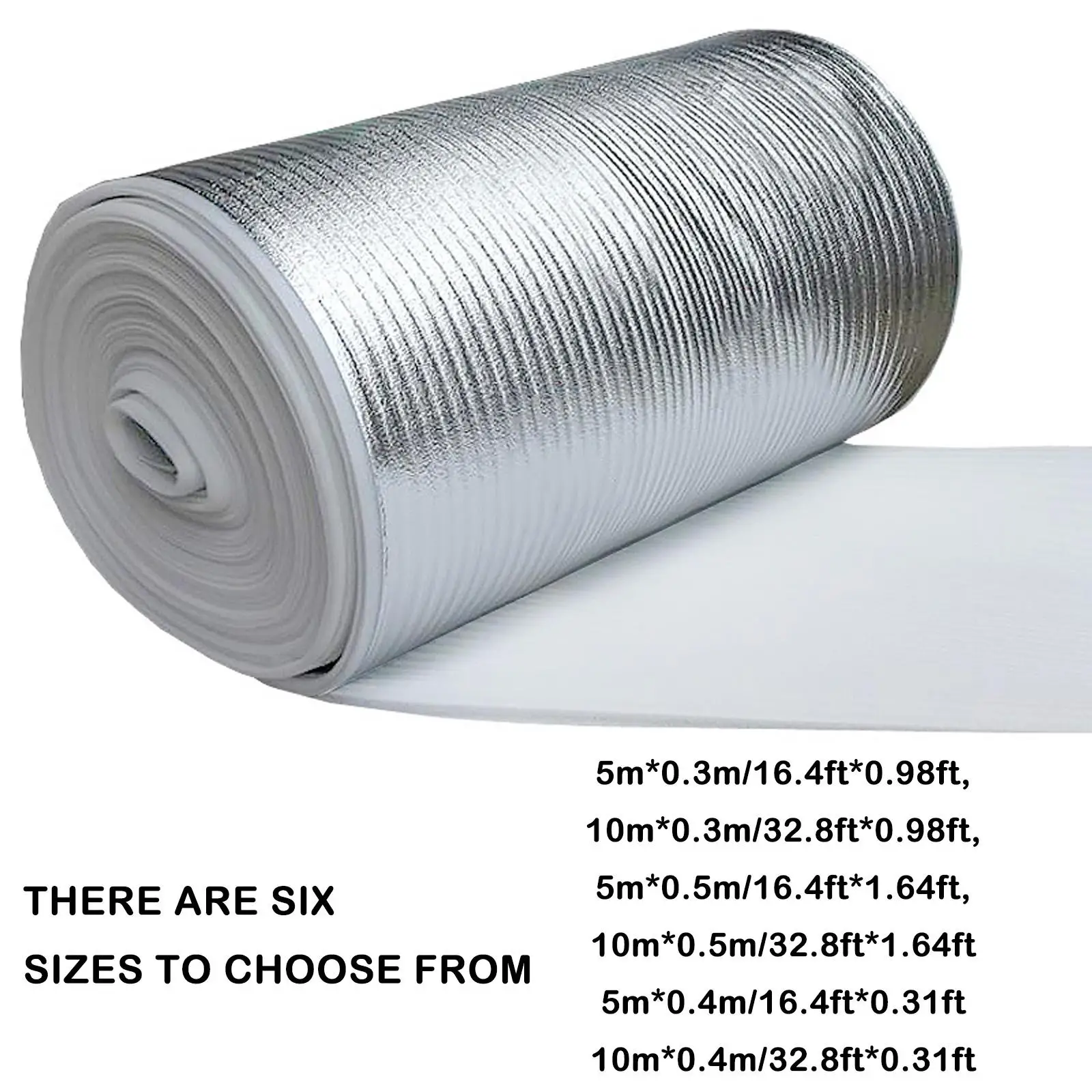 Radiator Reflective Film Aluminium Foil Heating Insulation Home Decoration Insulation Film Reflection Roof Insulation Film