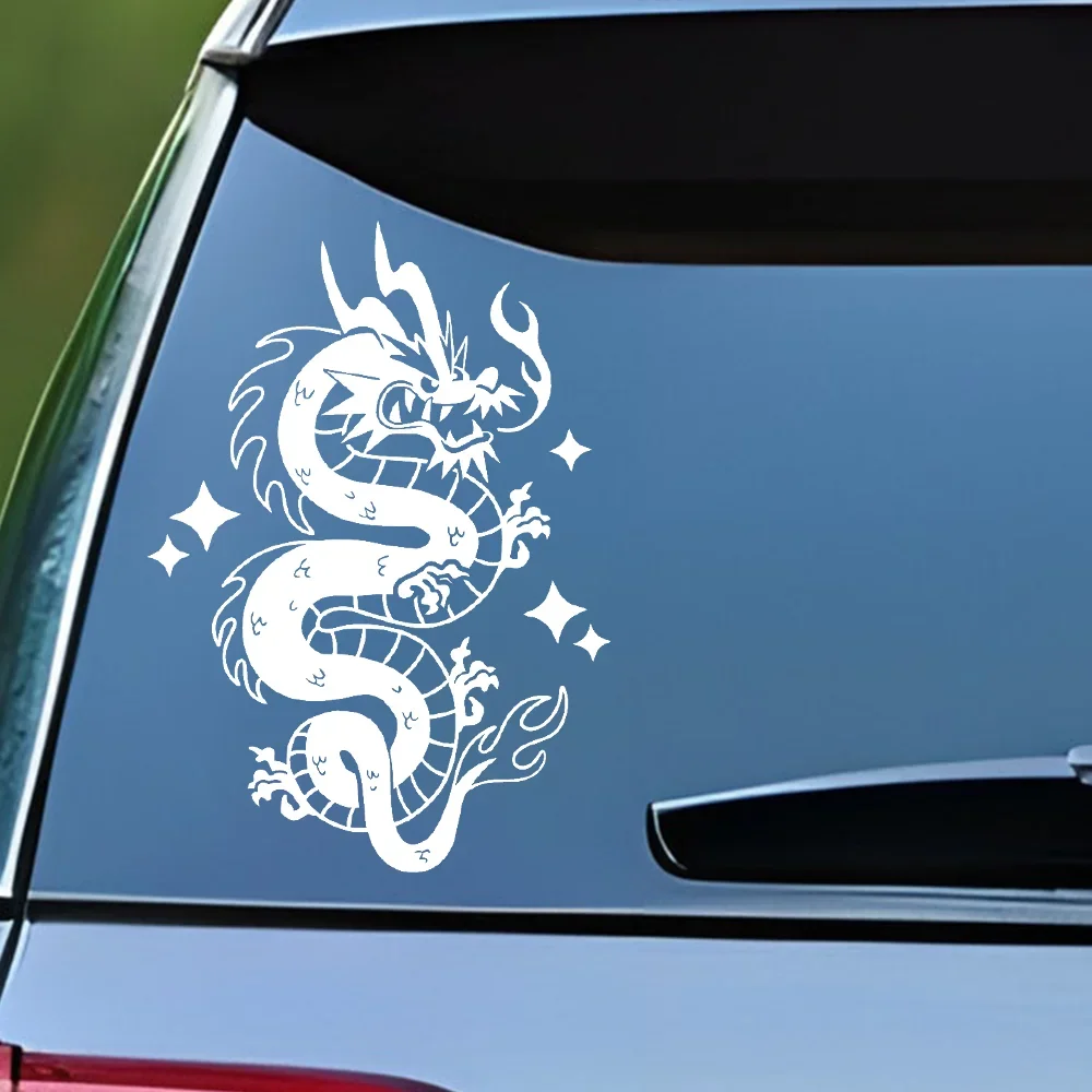 Divine Dragon for Car Sticker Decoration Window Notebook Motorcycle Outdoor Sticker External Accessories Waterproof Vinyl Decals