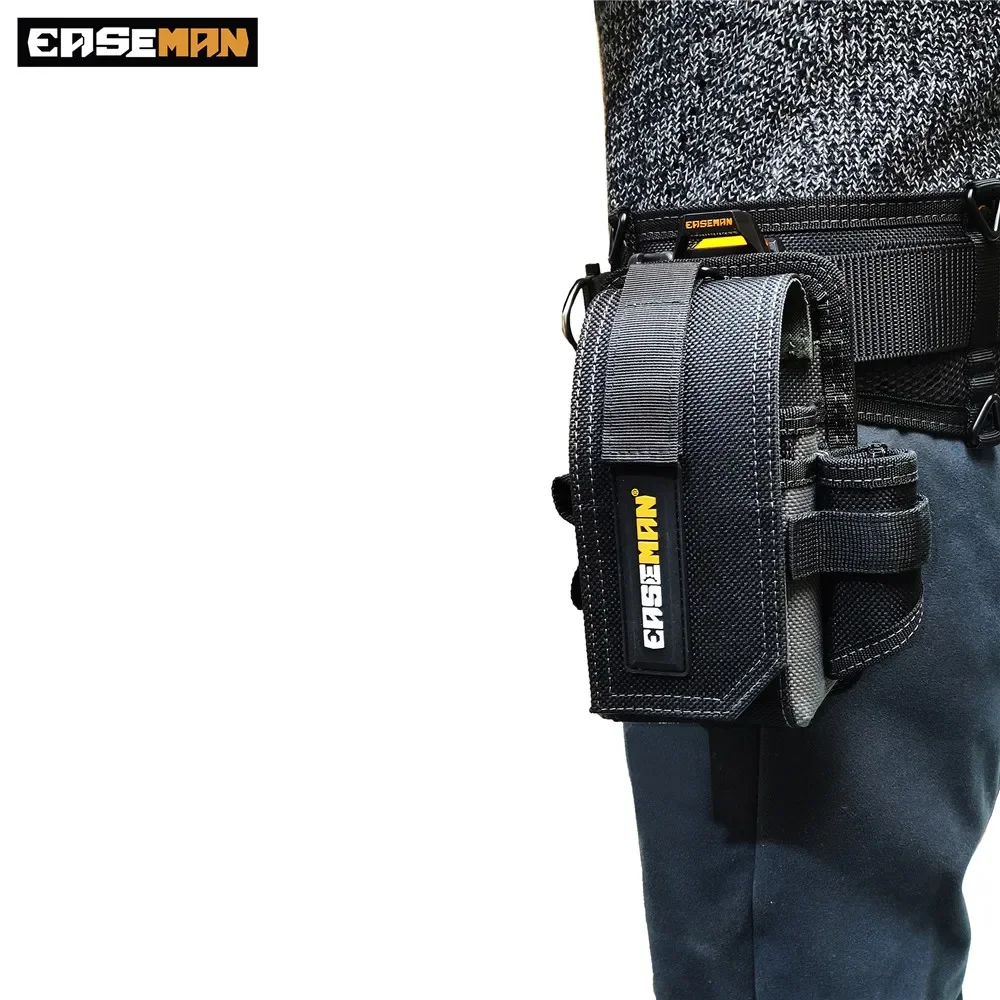 New Type EASEMAN Multimeter Tool Waist Bag Tool Pouch Quick Hang for Electrician Organizer Ammeter Voltmeter Men Gift