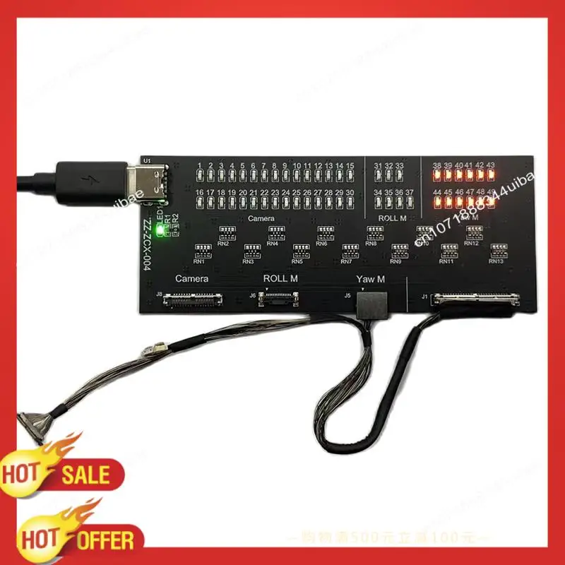 

B47C Gimbal PTZ Flat Cable Test Tool For DJI Mini3/Mini 3 Pro Camera Coaxial Signal Transmission Flex Line Wire Test Board