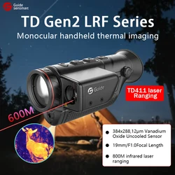 TD Gen2 SeriesTD411 TD421 Monocular handheld thermal imager telescope With laser ranging for hunting, observing animals