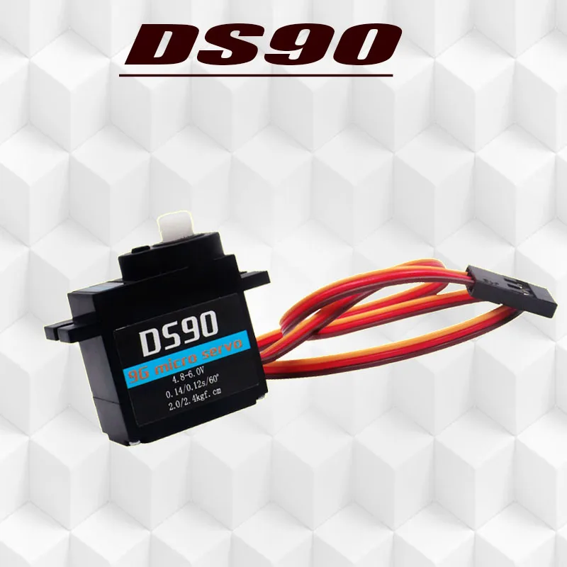 RC 항공기 고정 날개 항공기 모델 원격 제어 항공기 부품 장난감 모터 450 헬리콥터 DS90 용 서보 DS90 9g